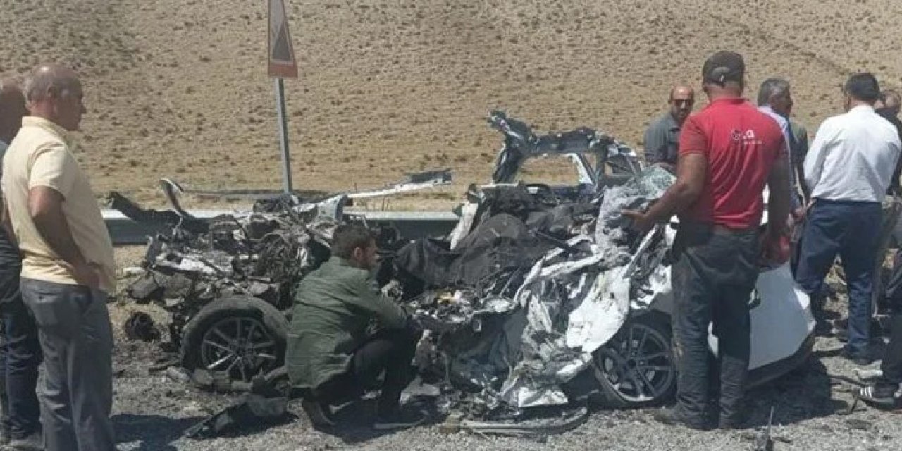 Trafik kazası sonucu 1 asker şehit oldu