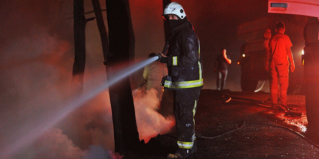 Bursa'da korkutan orman yangını