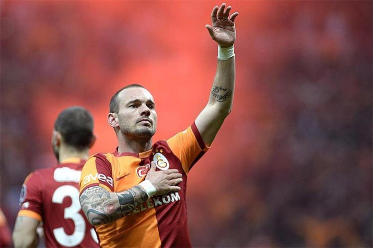 Galatasaray'ın eski yıldızı Wesley Sneijder'in acı günü