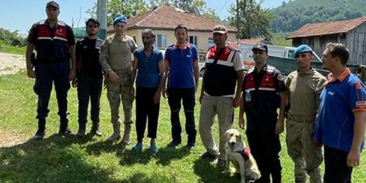Kayıp ihbarı sonrasında ormanda bulundu