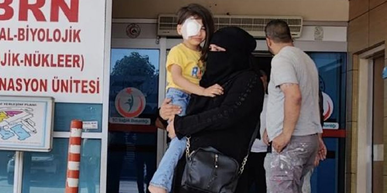 Elindeki meyve bıçağı gözüne battı: Görme yetisini kaybetti