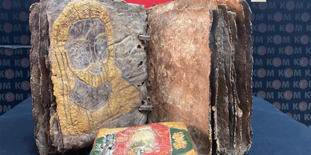 Tarihi eser operasyonu: İncil ve Tevrat yakalandı