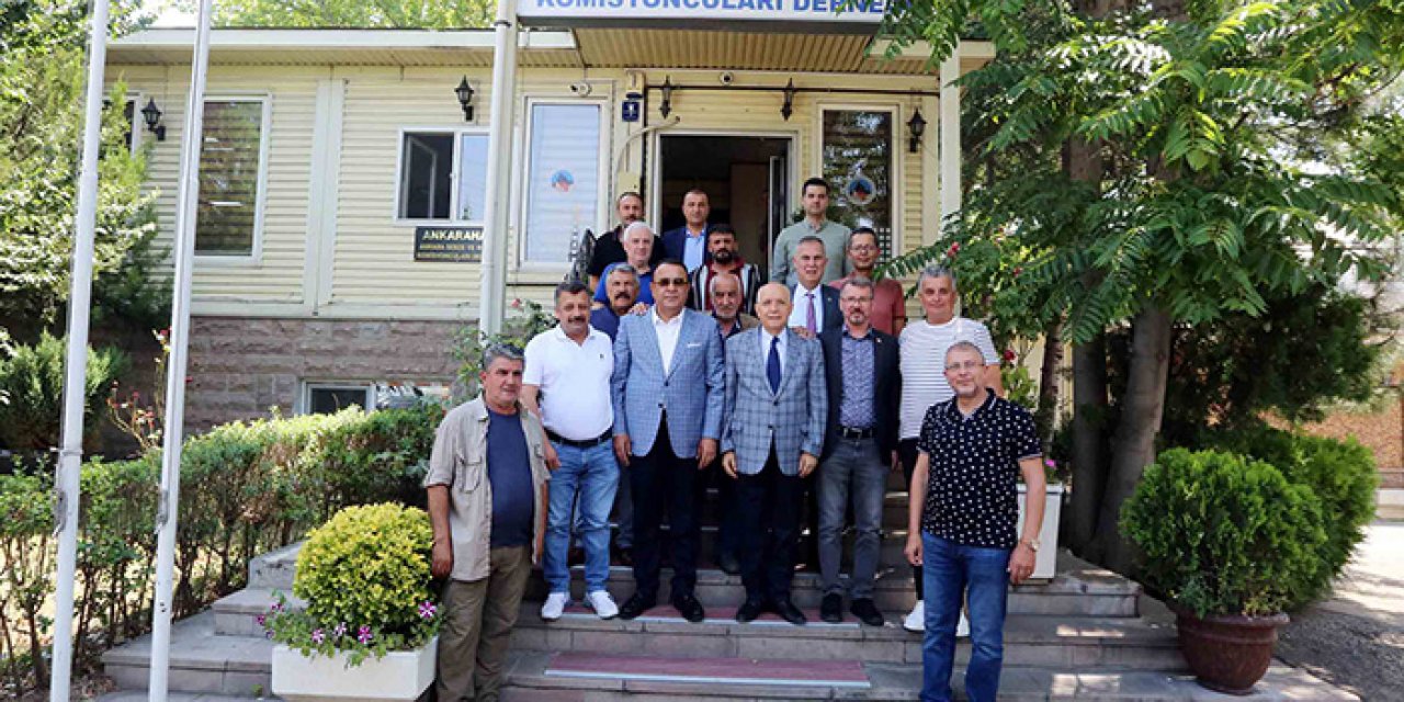 Yenimahalle Belediyesi Başkanı Yaşar esnafın sorunlarını dinledi