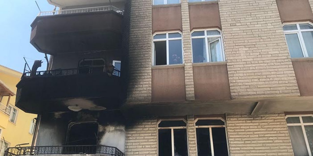 Keçiören’de televizyon patladı! Anne ve kızı yaralandı