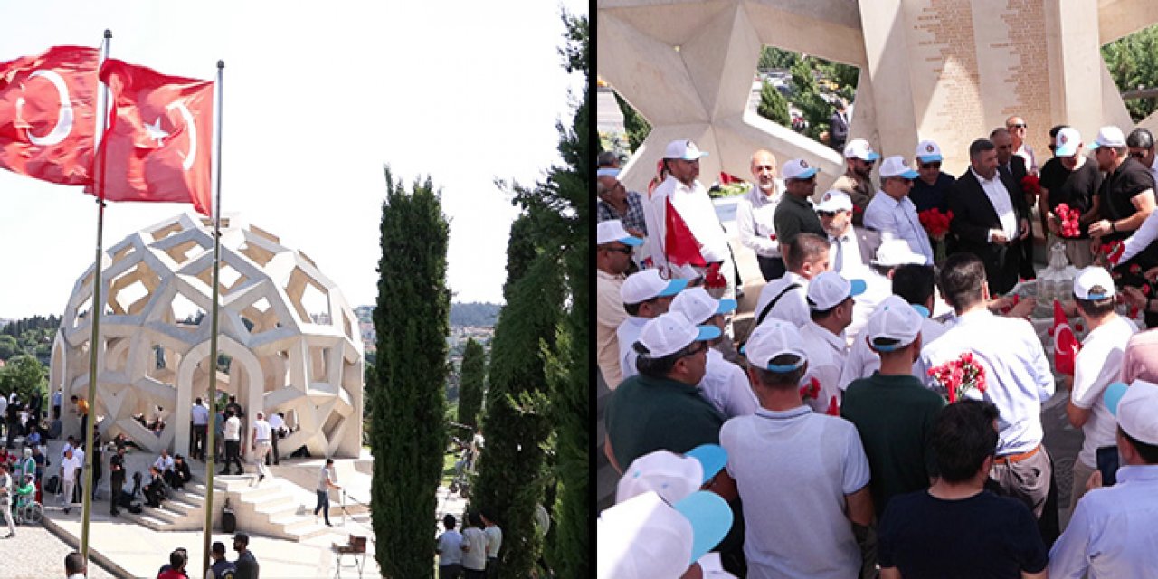 15 Temmuz Şehitler Anıtı ziyaretçi akınına uğradı