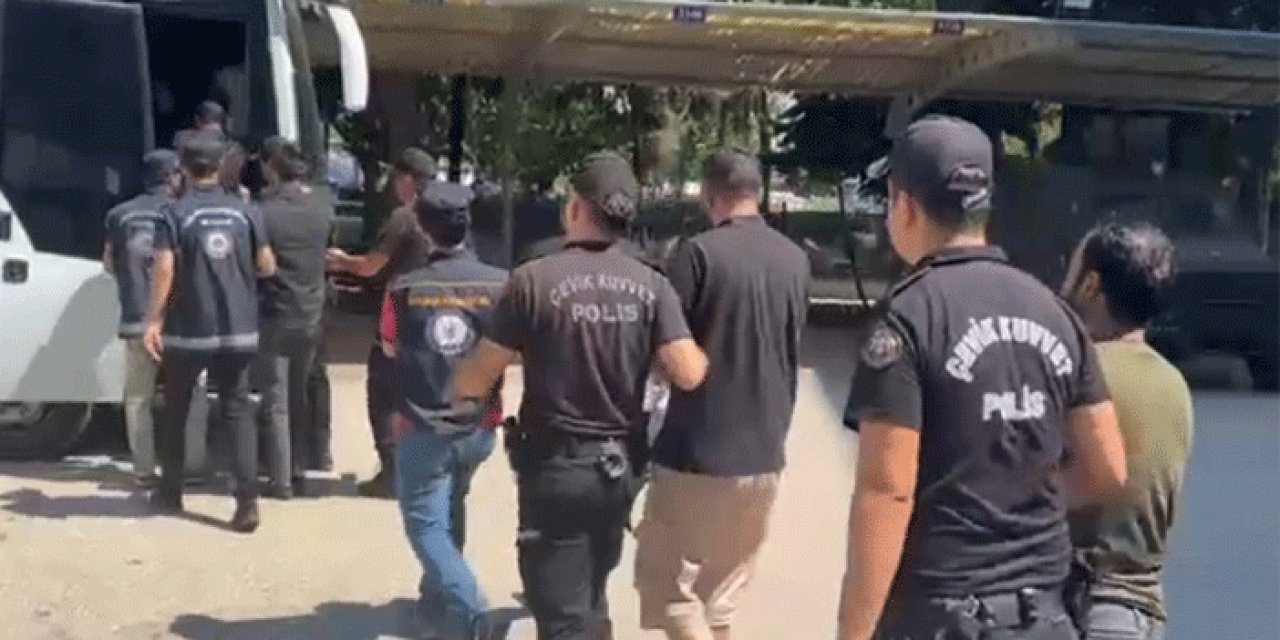 Hazırlık yapan 55 kaçak göçmen yakalandı