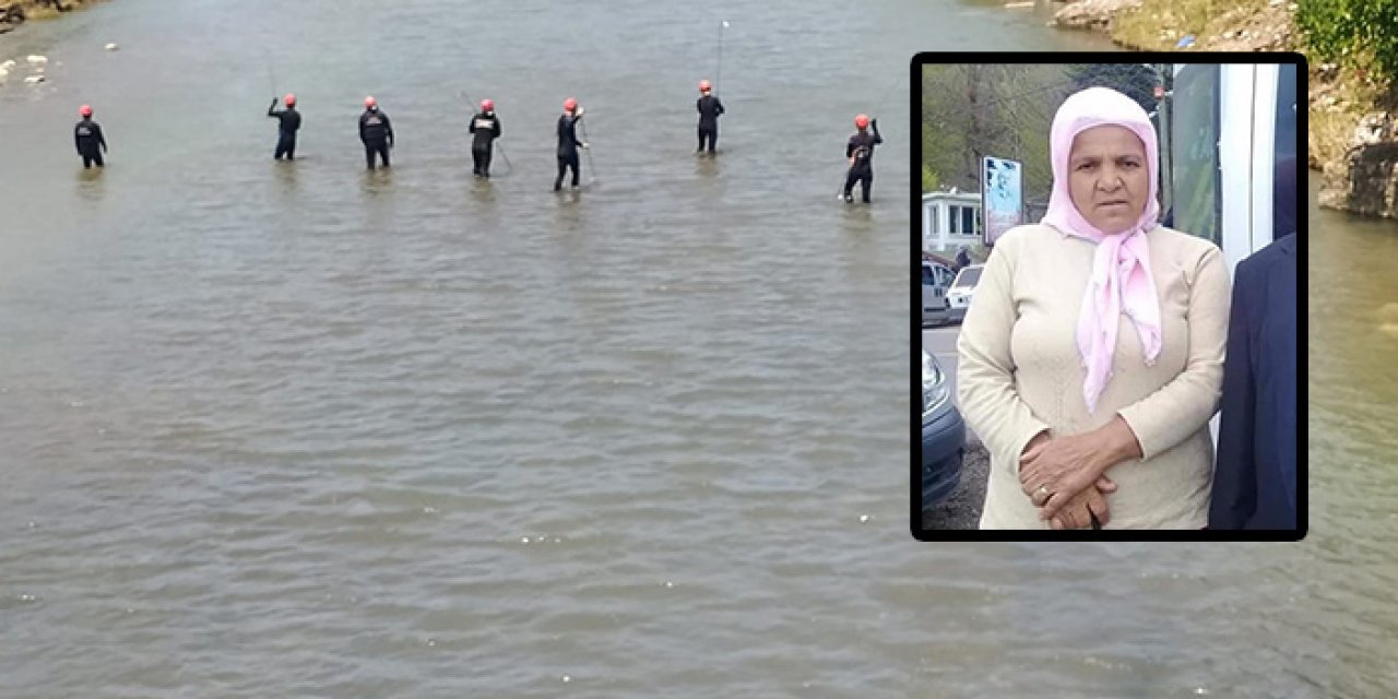 Dereye düşen kadın 6 gündür aranıyor