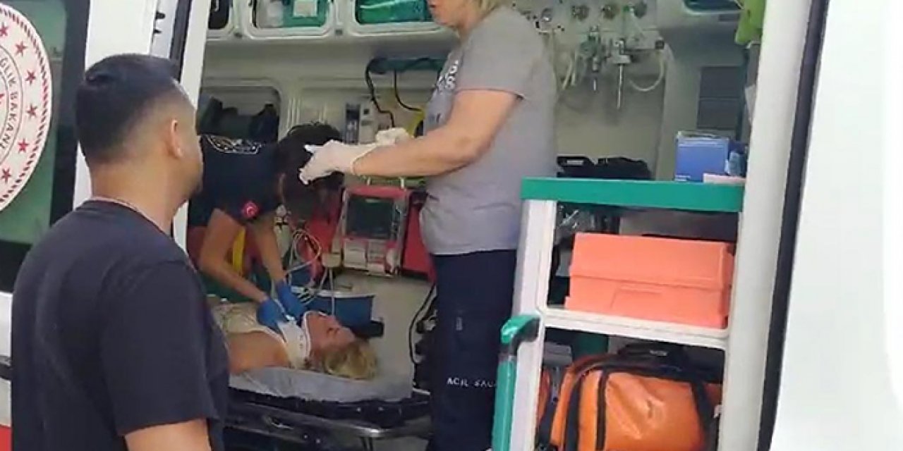 Pencereden evine girmek isterken düşüp sıkıştı