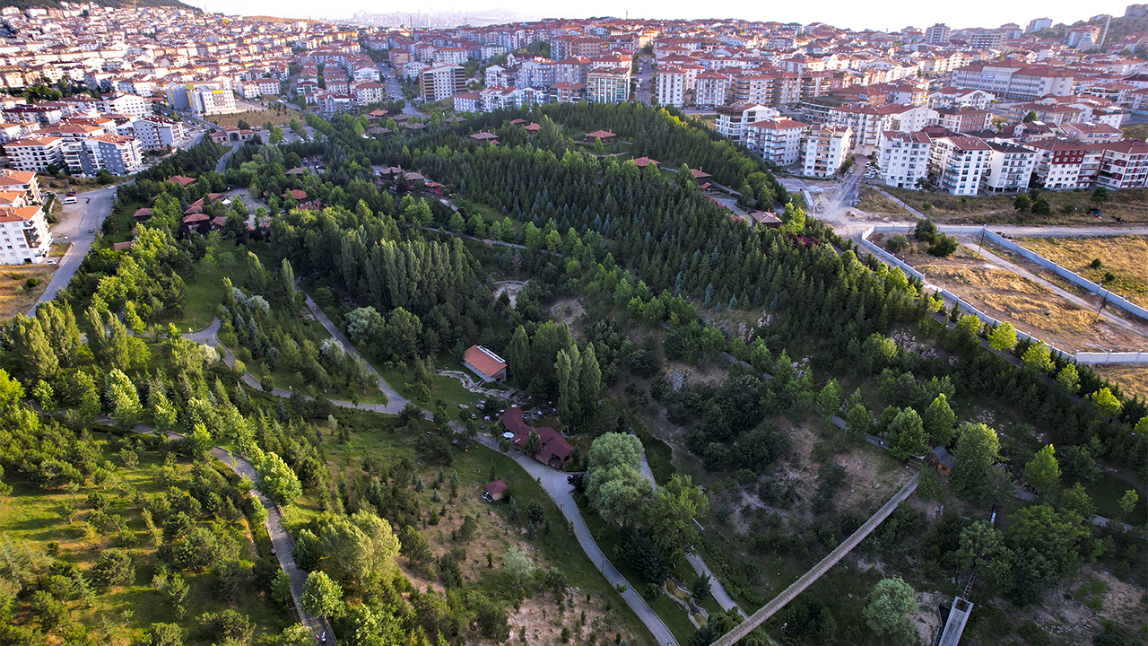 Şehrin ortasında vaha: Ankara'nın en güzelleri arasında yer alıyor.. her saati başka güzel..