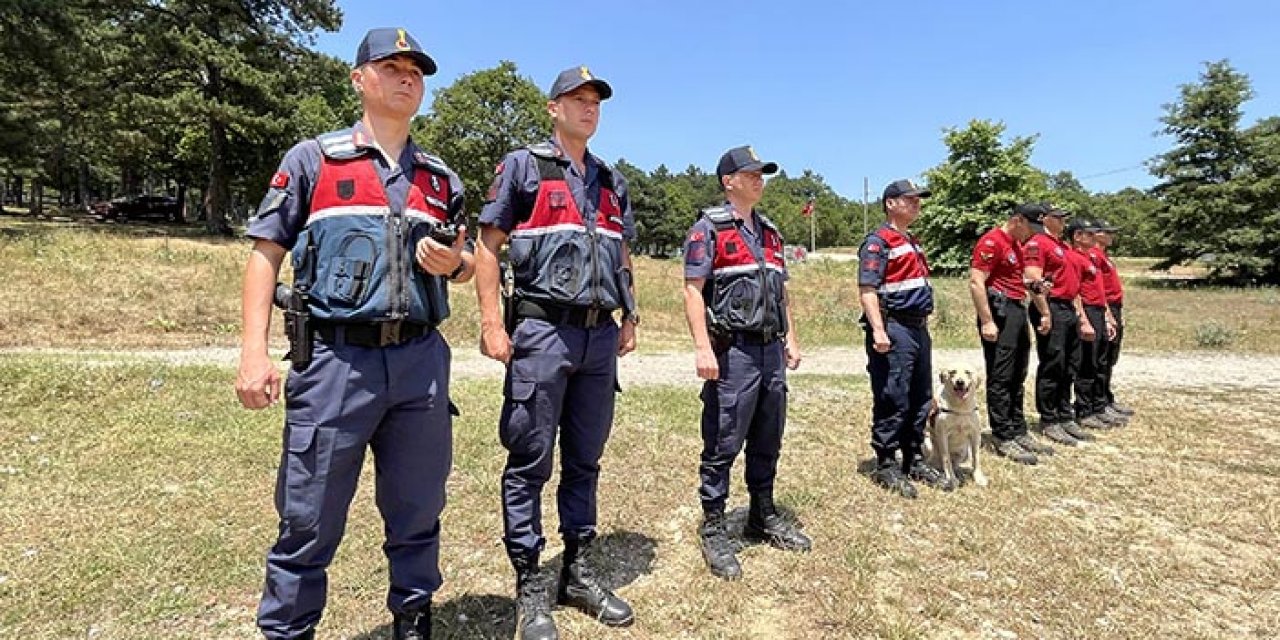 Piknikçilere takip köpekli denetim