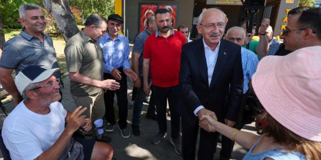 Kılıçdaroğlu Ankara'da  taksicilerle bir araya geldi