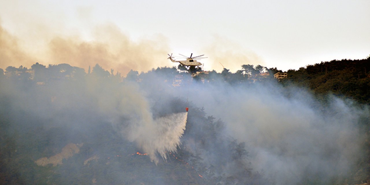 Hatay'daki orman yangını ikinci gününde: Müdahale sürüyor!