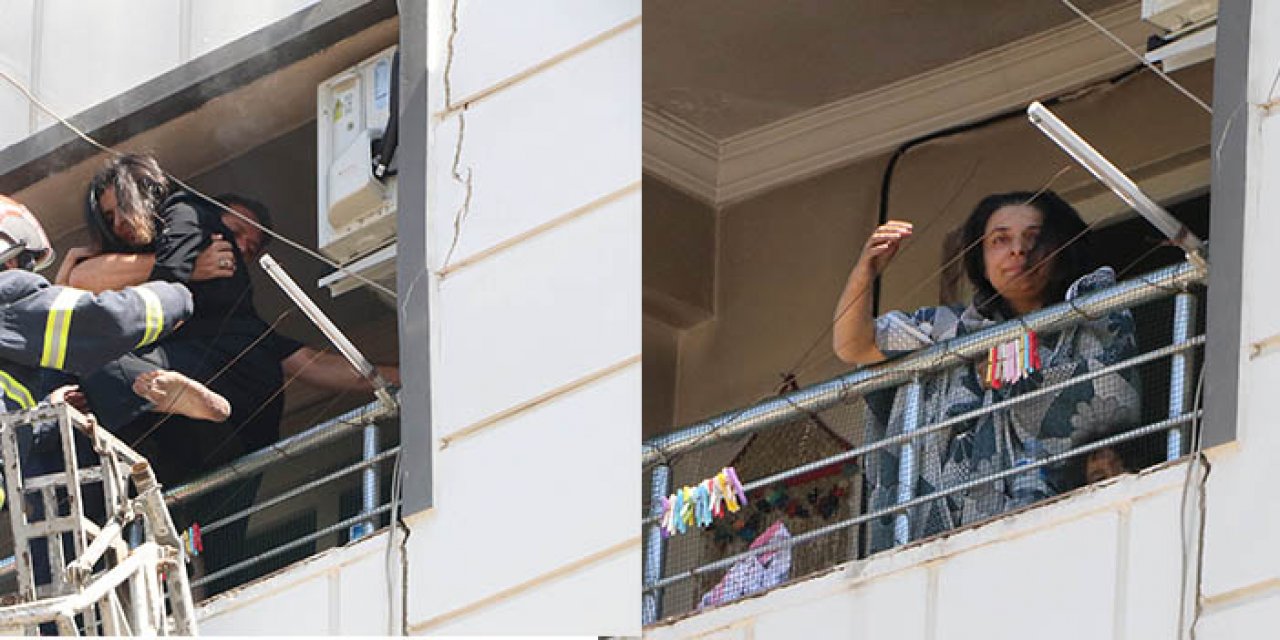 Şanlıurfa’da 4 katlı binada yangın: 5 yaralı