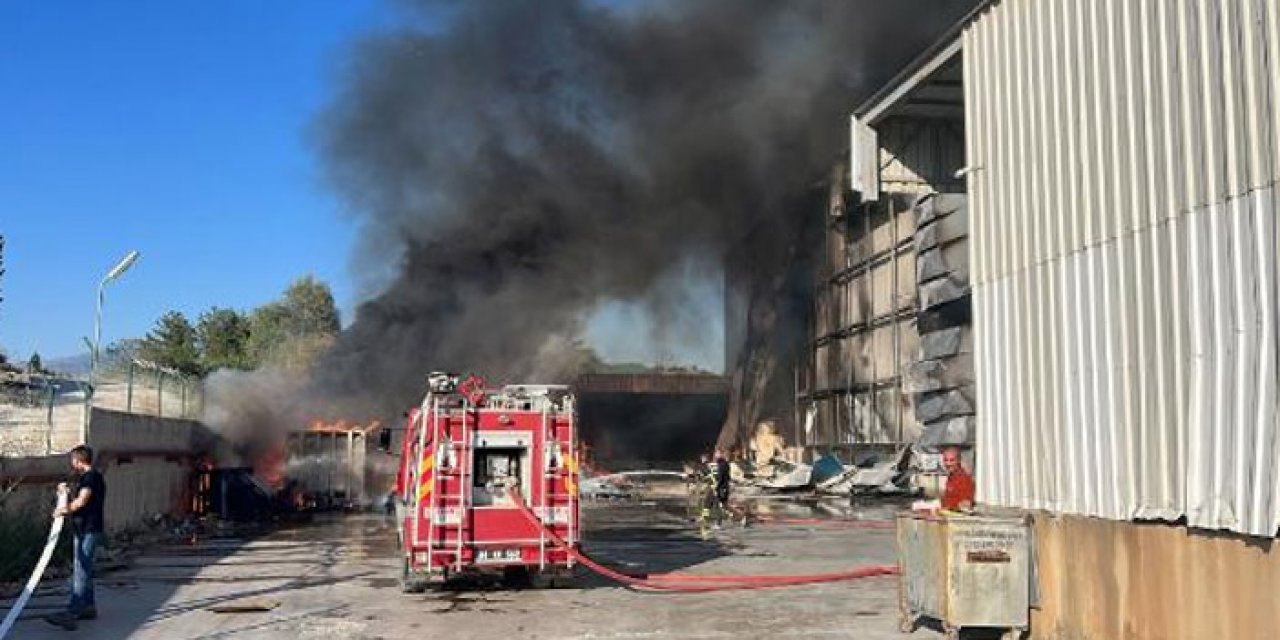 Muğla'da atık sahasında yangın çıktı: Söndürüldü