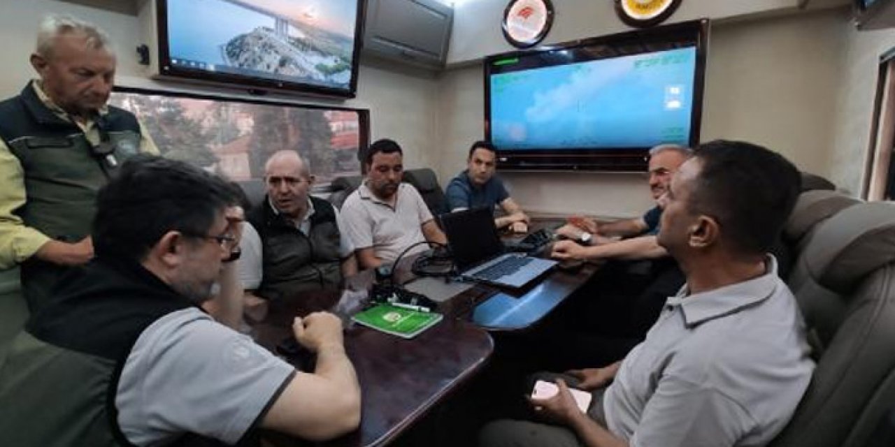 Çanakkale'deki yangına müdahale sürüyor