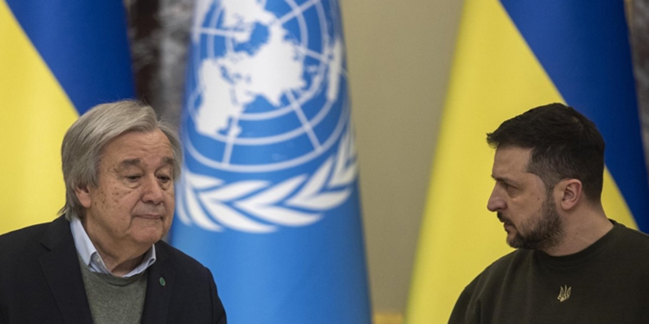 Guterres ile Zelenskiy tahıl anlaşmasını görüştü