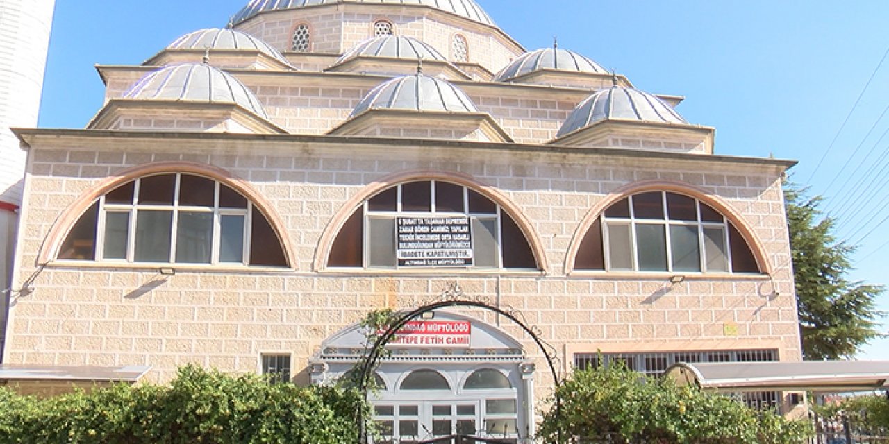 6 Şubat depremlerinde hasar görmüştü: Altındağ’daki cami ibadete kapatıldı