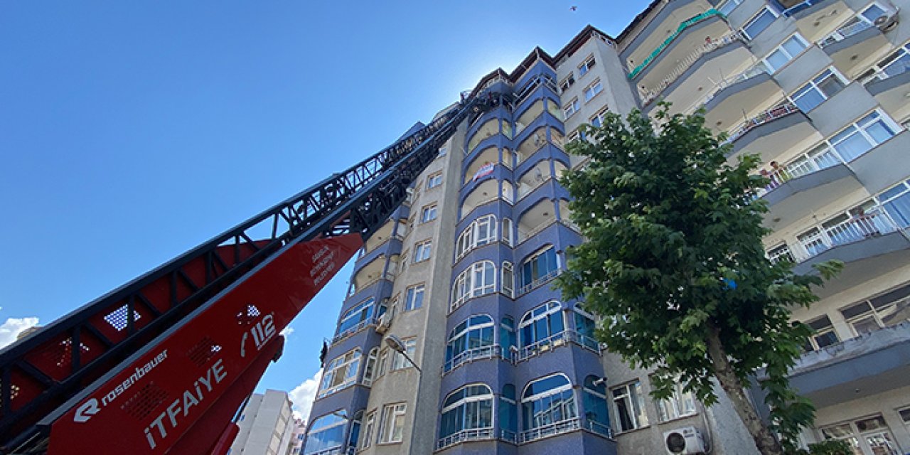 Yangın sigaradan çıktı: Polis memuru yaralandı