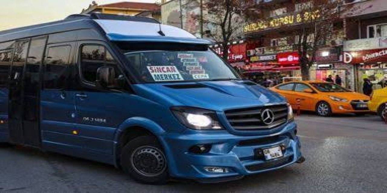 Ankara Sincan Ulus dolmuş ücreti kaç lira oldu? Ulus Sincan dolmuş ne kadar?