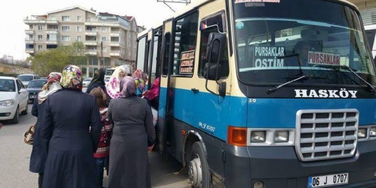 Ankara Keçiören Ulus dolmuş ücreti kaç lira oldu? Ulus Keçiören dolmuş ne kadar?