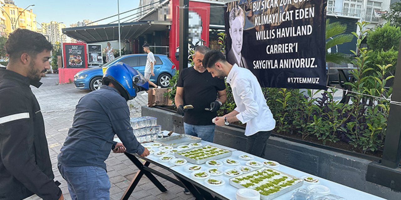 Klimanın mucidi Adana’da anıldı