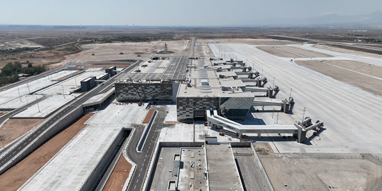 Ercan Havalimanı’nın yeni binası açılıyor