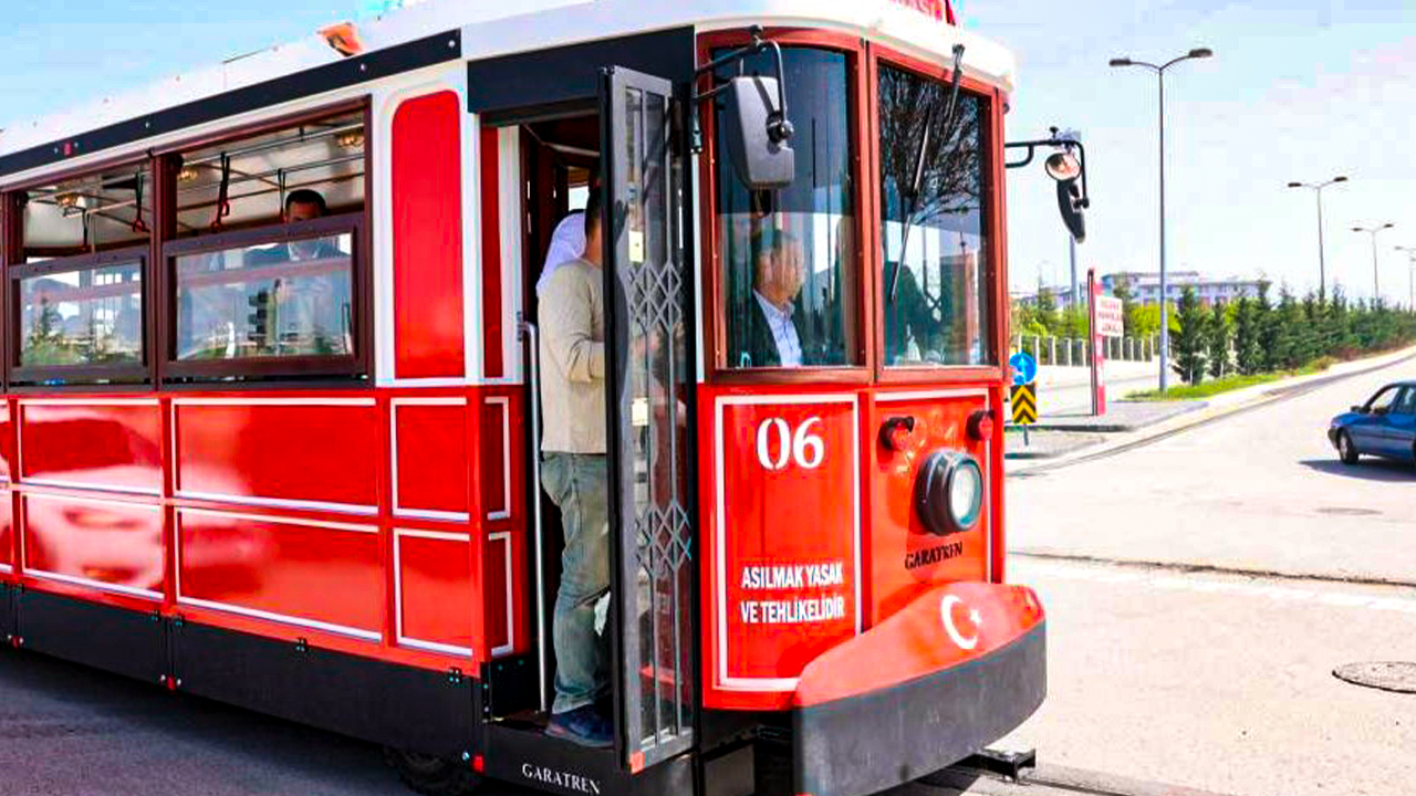 Ankara’ya tramvay geliyor.. Hem de elektrikli!