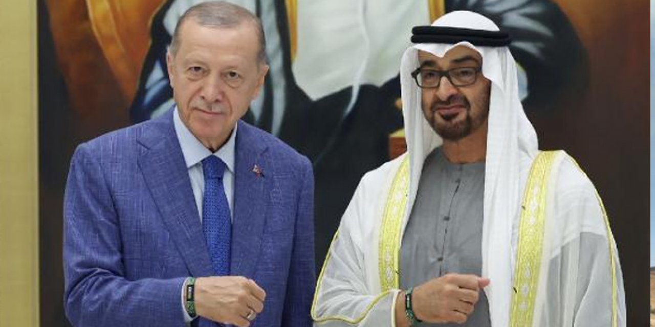 Erdoğan BAE Devlet Başkanı Al Nahyan bir araya geldi