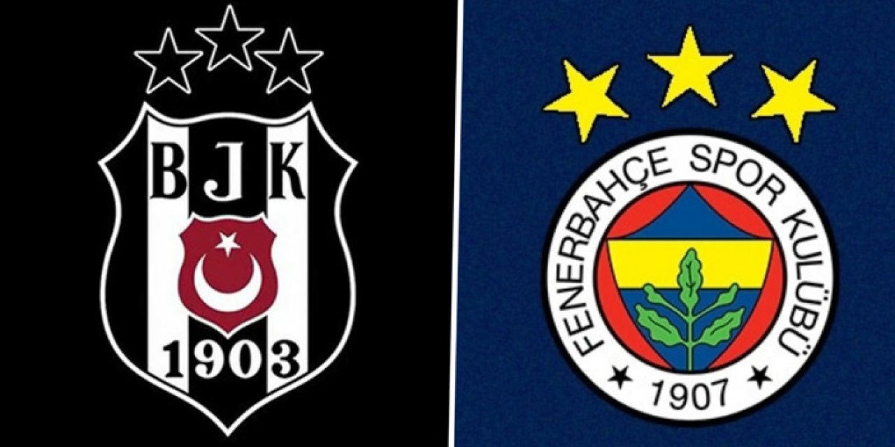 Beşiktaş ve Fenerbahçe'nin rakipleri açıklandı