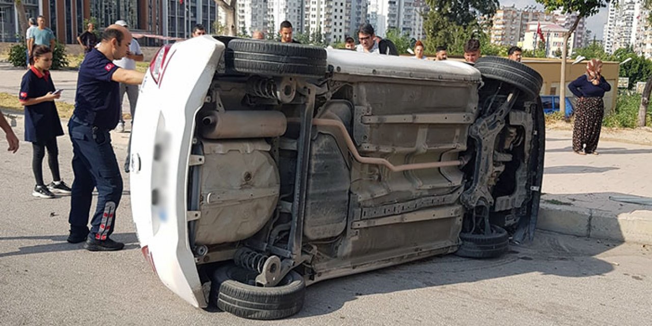 Emniyet kemeri takmadı hayatından oldu