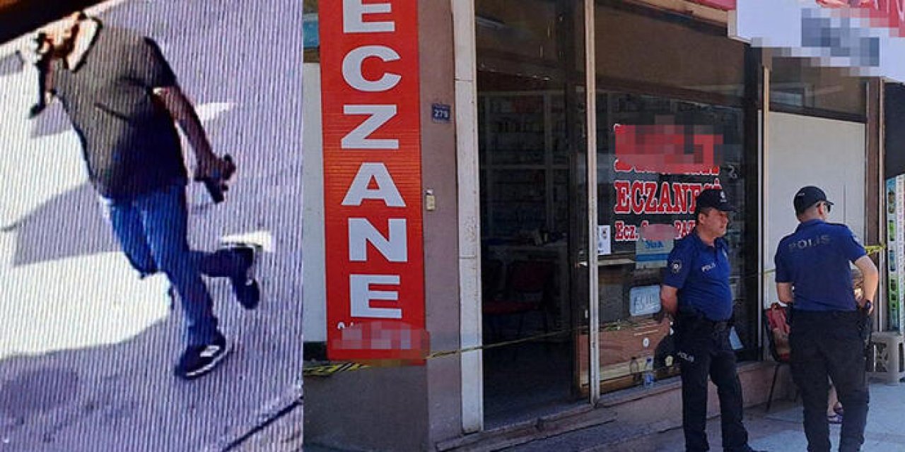 Eski sevgilisini eczanede vurdu