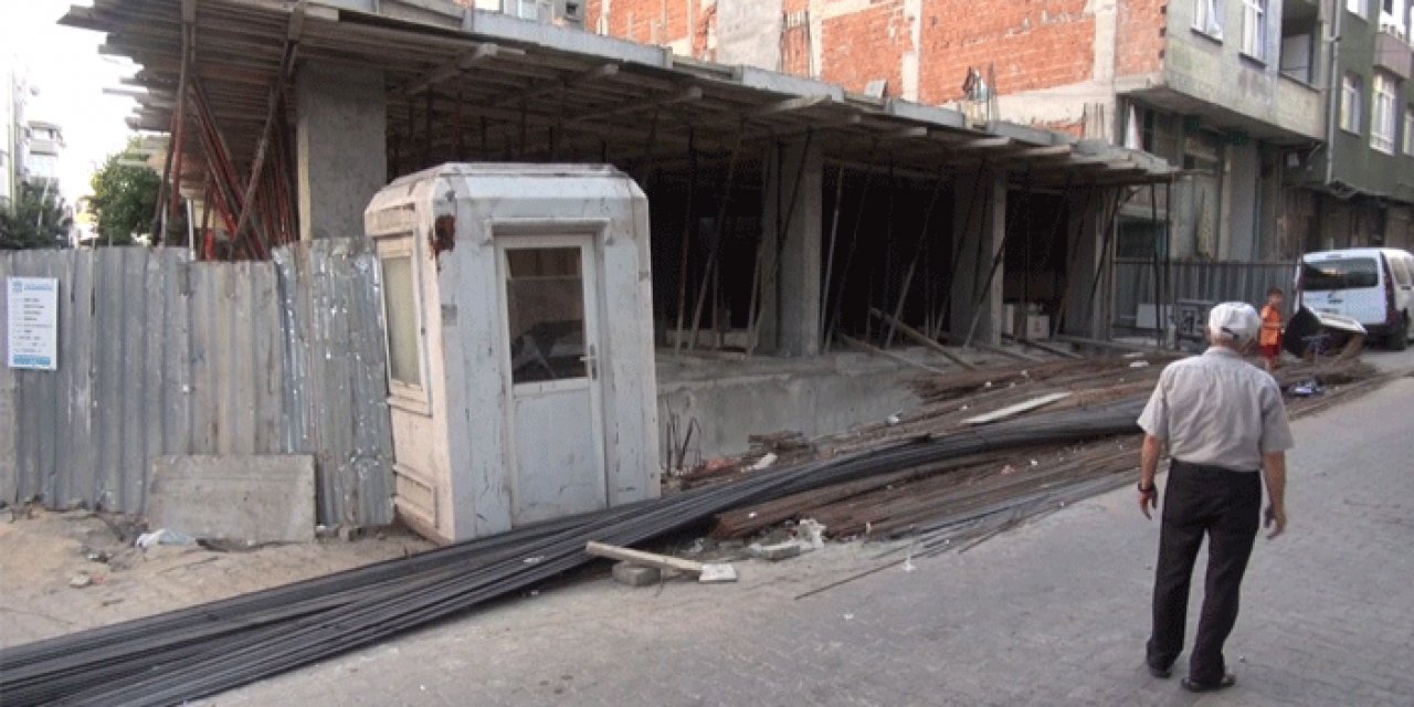 At arabalı hırsızlar inşaatçıların kabusu oldu