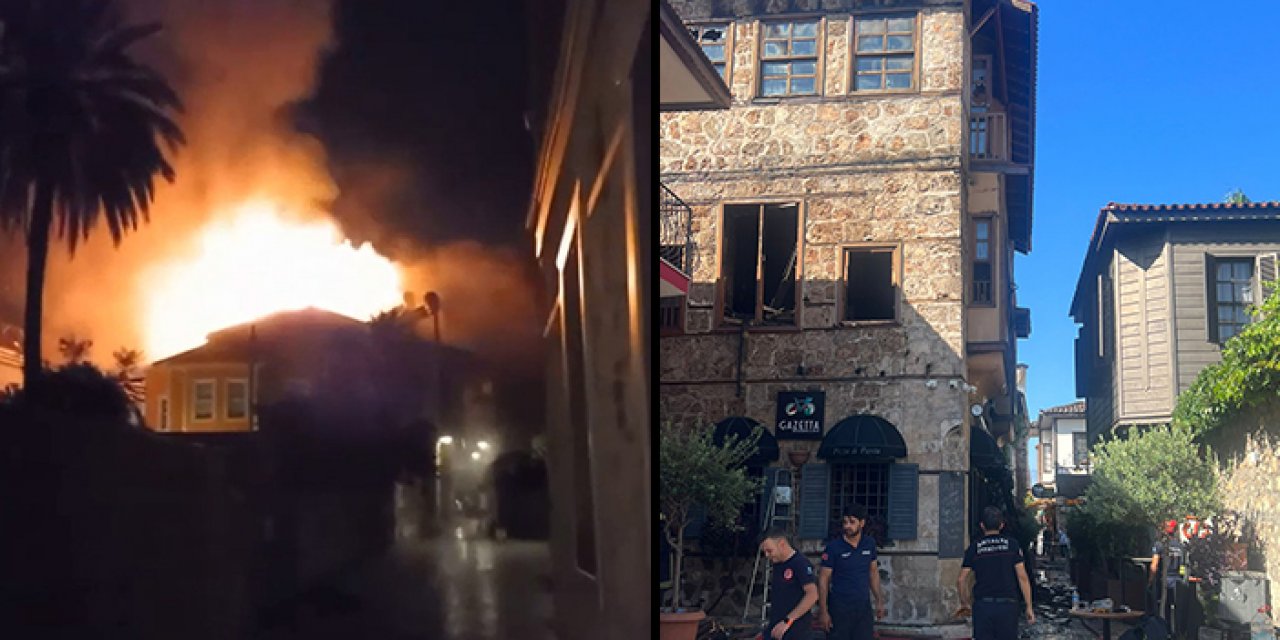 Antalya'da butik otel alev alev yandı: 2 ölü 12 yaralı