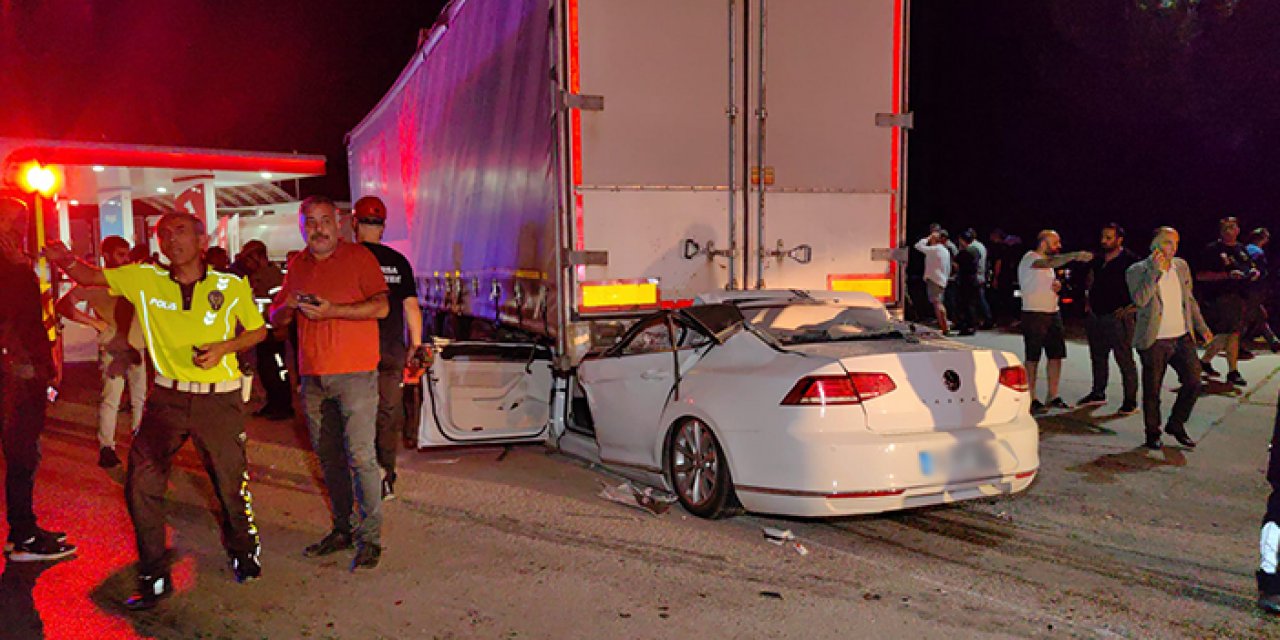 1 kişinin öldüğü kazada TIR şoförü serbest bırakıldı