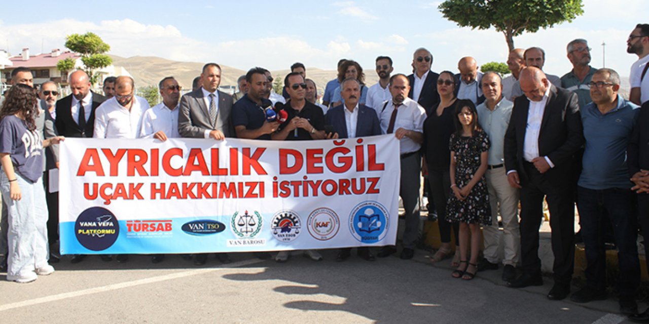 Van'da uçak seferlerinin artırılması isteniyor