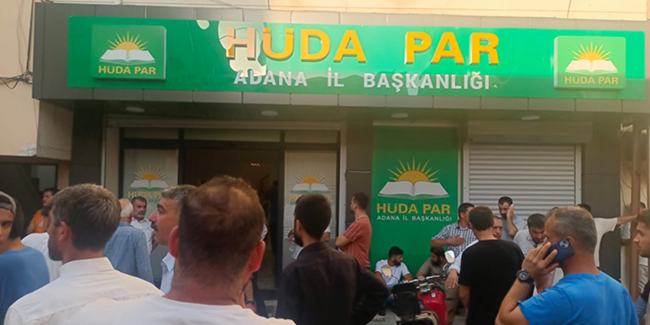 HÜDA PAR Adana İl Başkanlığı'na saldırı: 1 ölü