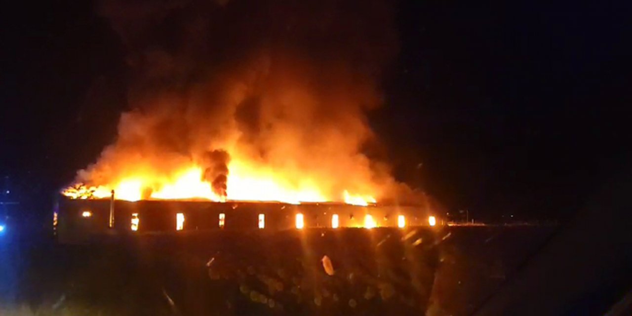 Bursa'da tehlikeli yangın: KBRN uzmanları bölgede!