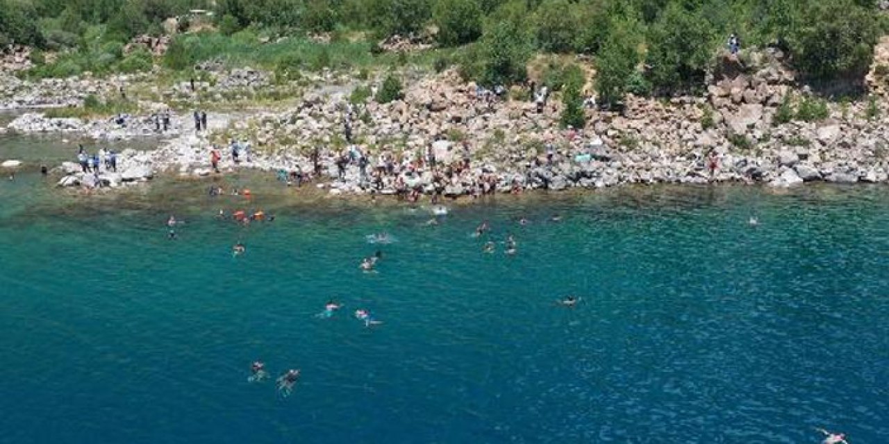 Nemrut'ta buz gibi yarışma