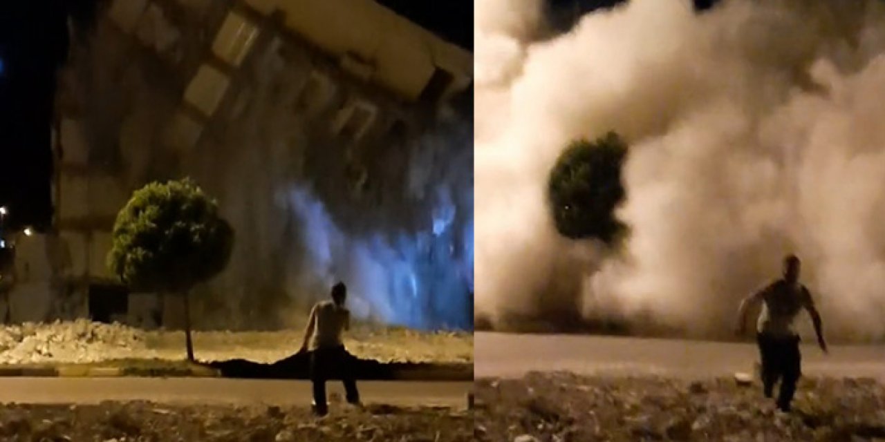 Yıkımı yapıldığı sırada çöktü!