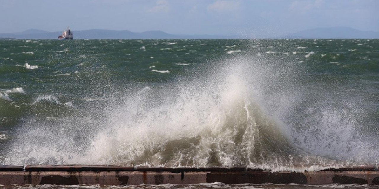 MGM'den Güney Ege ile Batı Akdeniz'e fırtına uyarısı