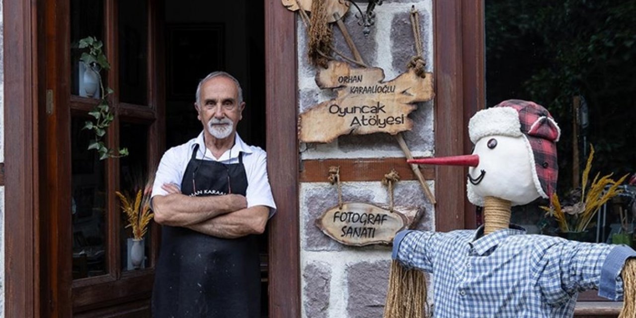 73 yıldır emek veriyor: Eski oyuncakları yaşatıyor