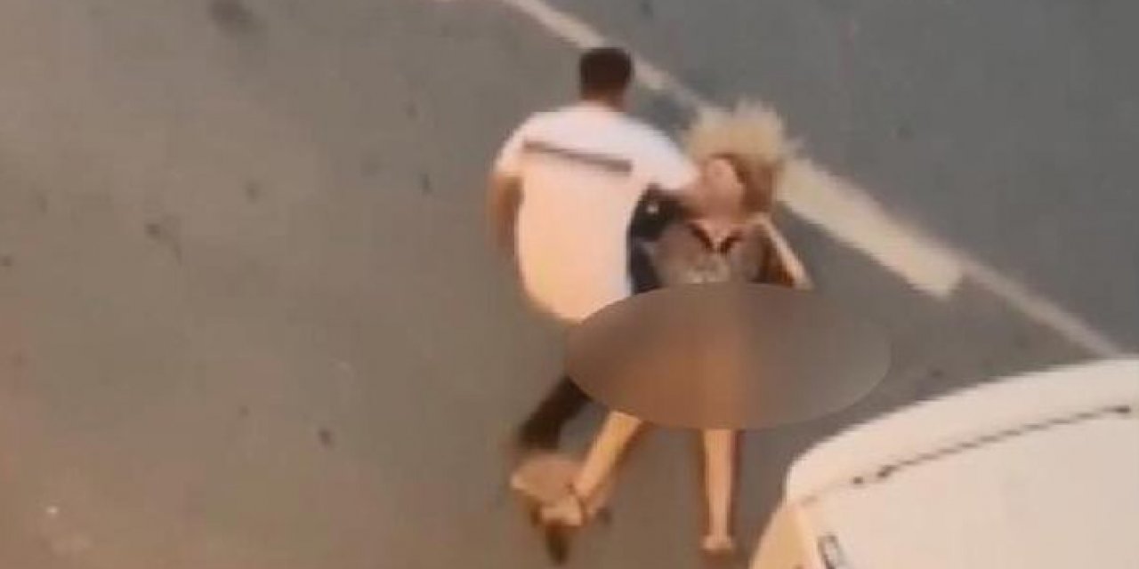 İstanbul'da kadını sokak ortasında döverek bayılttı