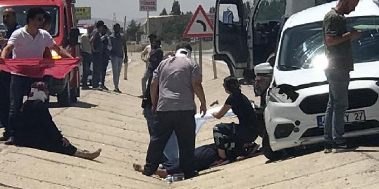 Konya'da 3 aracın karıştığı zincirleme kazada 7 yaralı