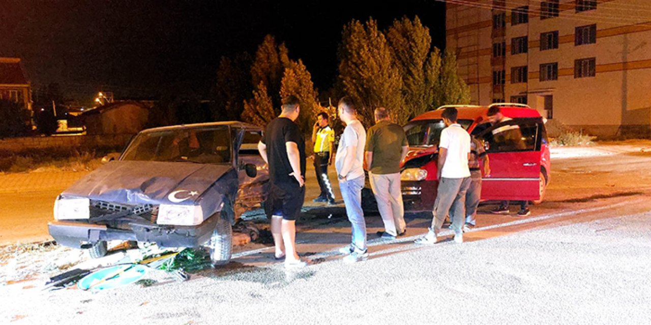 Meydana gelen kazada 4 kişi yaralandı