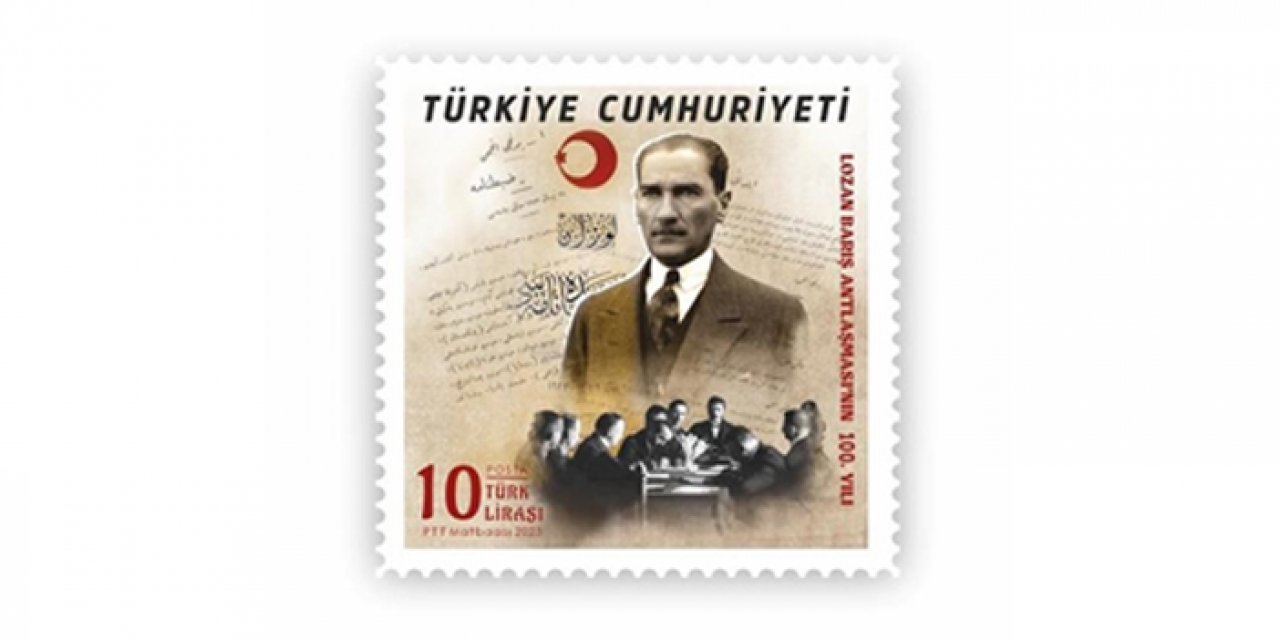 PTT çıkardığı pulla Lozan’ı andı