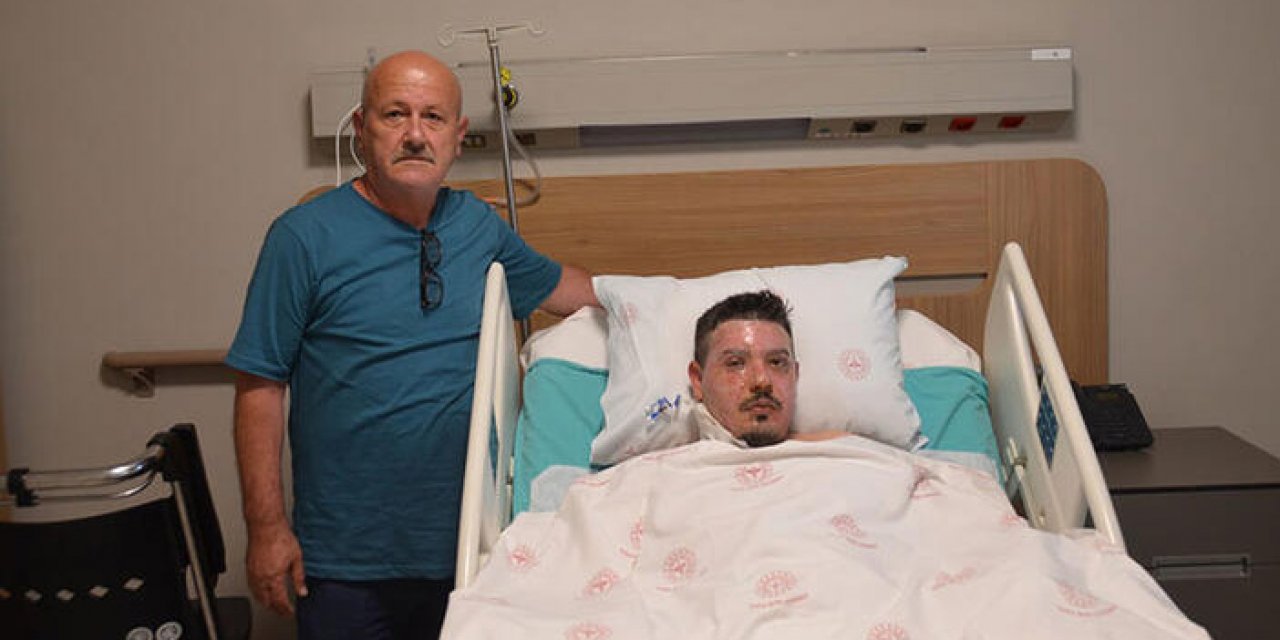 Mangal jelinin parlaması sonucu alevler içinde kaldı