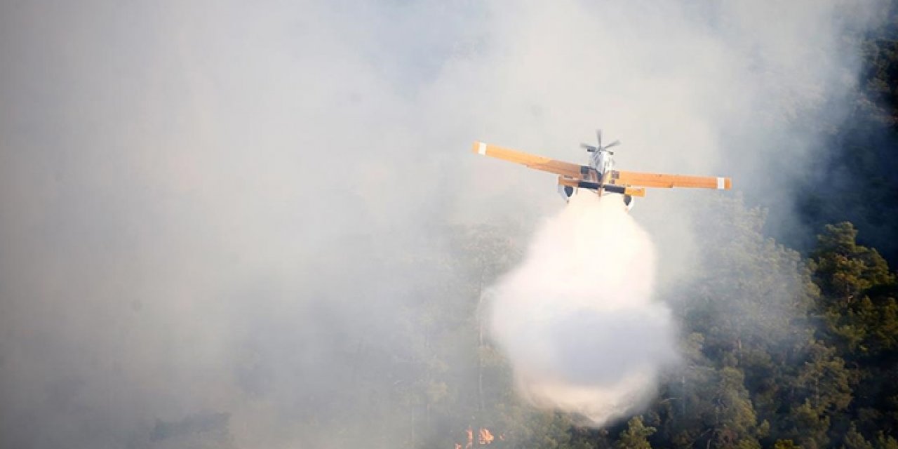 Kemer’de orman yangını: Müdahale sürüyor