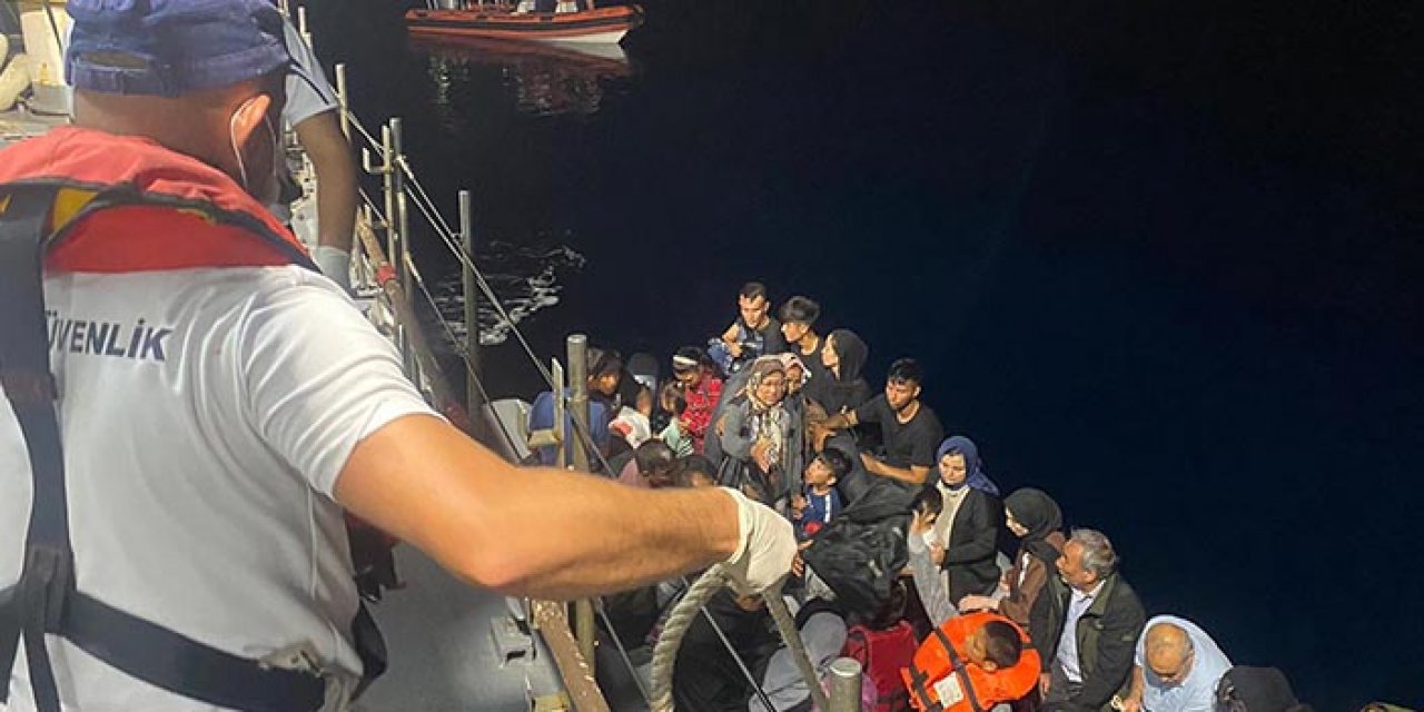 Kaçak göçmen operasyonu: 38 kişi yakalandı