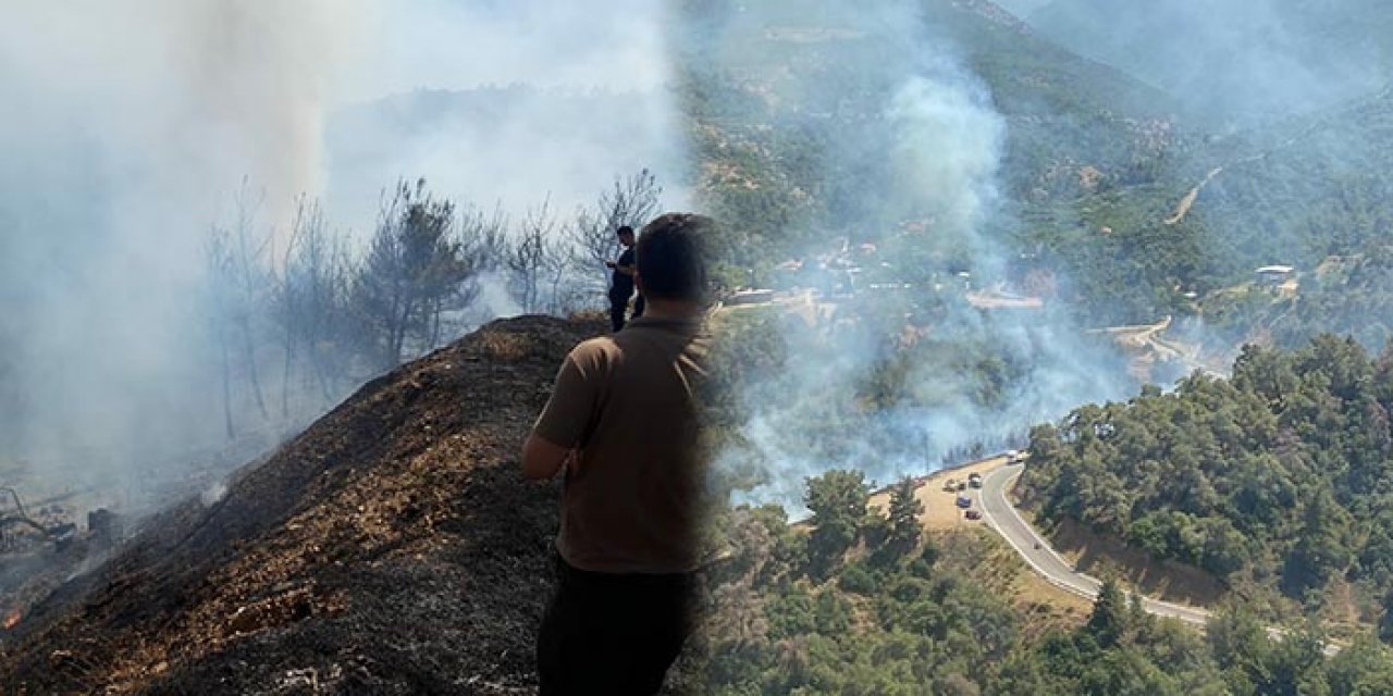 İzmir’de bir orman yangını daha