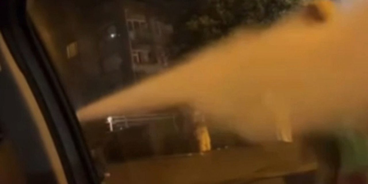 Kadınlara yangın tüpüyle saldıranlar yakalandı